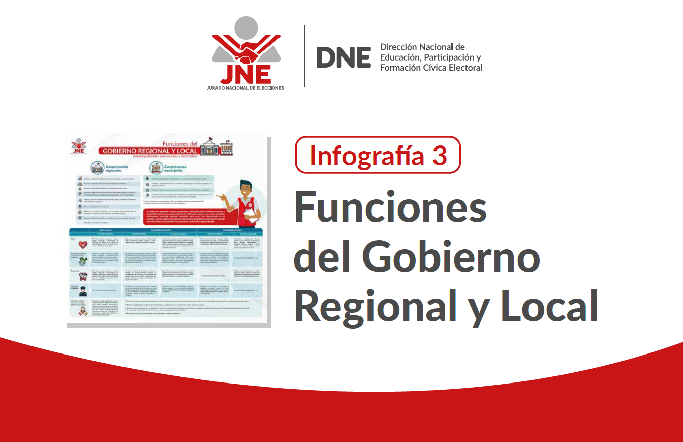 C. Funciones del Gobierno Regional y Local
